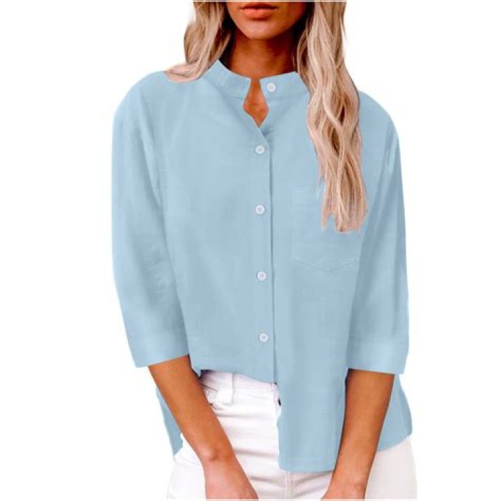 6 Summery & Stylish Button Down Blouses To Wear Like Rihanna
