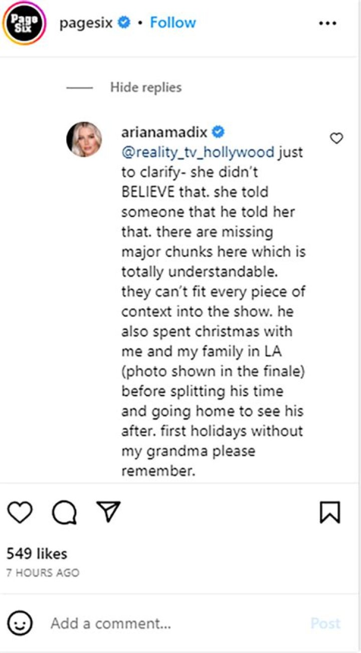 Ariana Madix Slams Claim Raquel Leviss Thought Tom Sandoval Was In Open Relationship