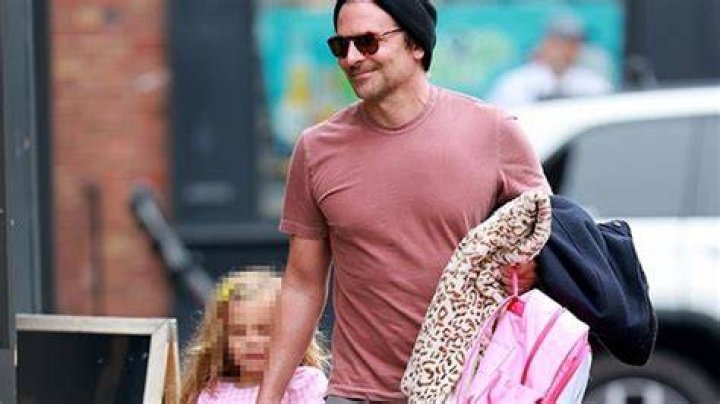 Bradley Cooper’s Daughter Lea, 5, Is A Princess In Pink As She Holds Dad’s Hand: Photos