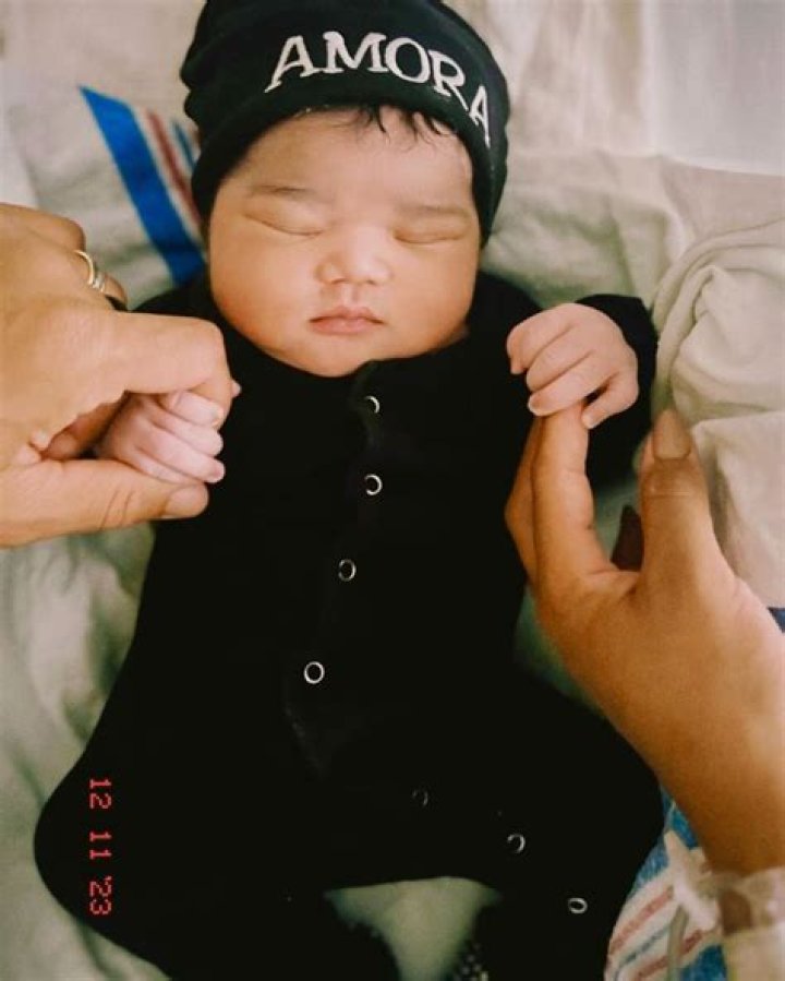 Ciara & Russell Wilson Smile Brightly Holding Baby Win In First Family Photo After Birth — See Pic