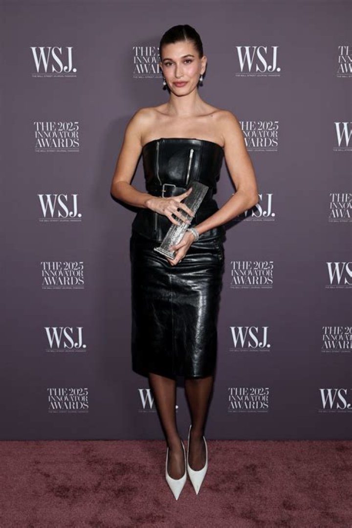 Demi Moore Rocks Sexy Bra Top Under A Velvet Blazer For Night At The WSJ Innovator Awards