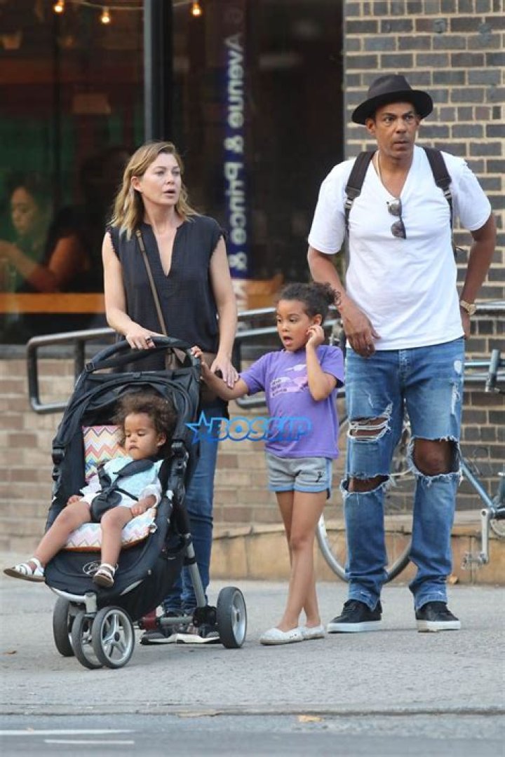 Ellen Pompeo Takes Her Two Beautiful Daughters Stella, 12, & Sienna, 7, Out For A Shopping Day