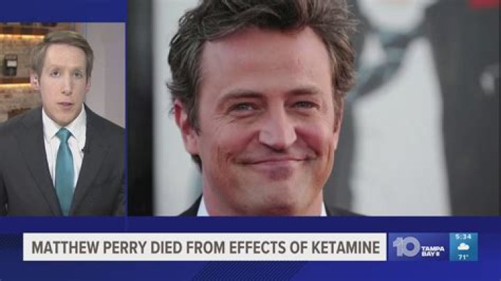 Matthew Perry’s Cause of Death Revealed to Be ‘Effects of Ketamine’