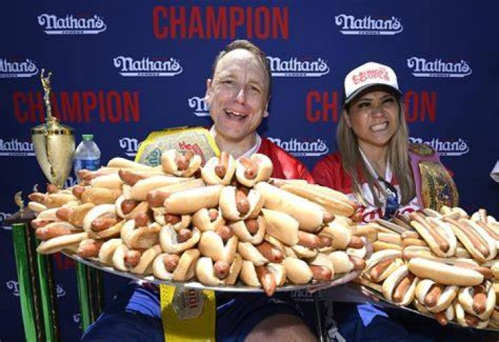 Nathan’s Hot Dog Eating Contest — PICS