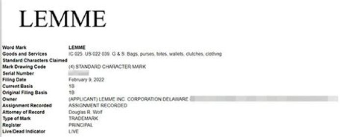 Trademark Documents – Hollywood Life